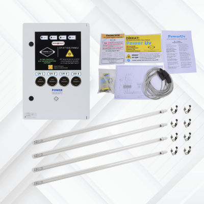 UVC lamba sistemi, HS-CP-T Timer özellikli Panel